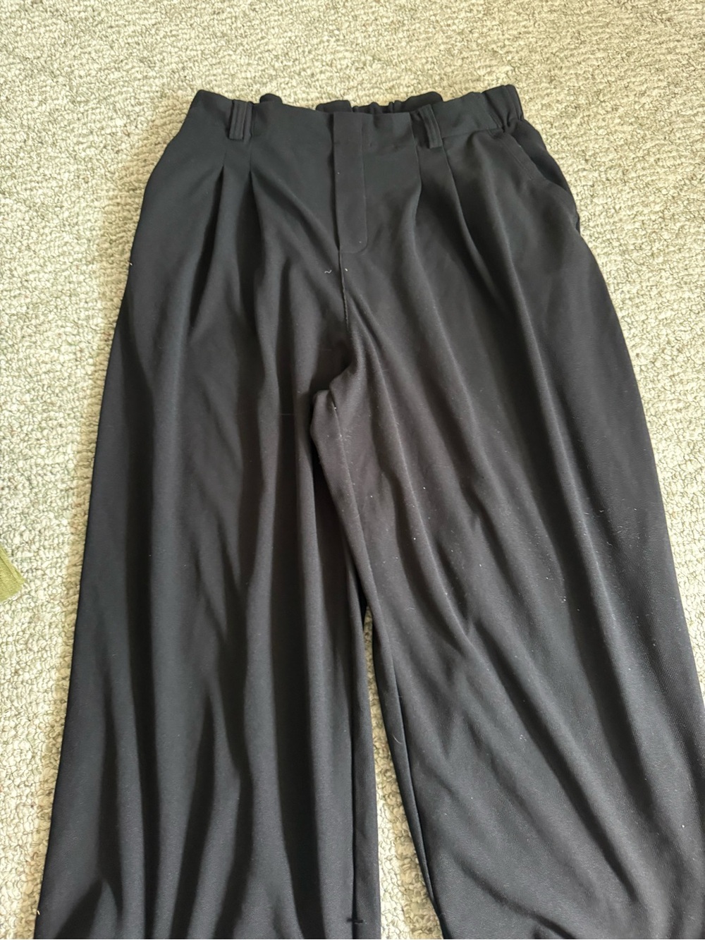 Halara Black Women's Pleated Dress Pants